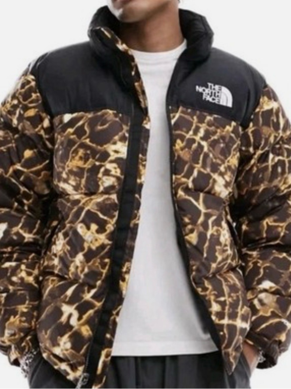 NWT THE NORTH FACE MENS SZ. LARGE 1996 RETRO NUPTSE JACKET 700 DOWN PUFFER COAT